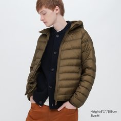 Куртка мужская UNIQLO 449722COL34 коричневая XS (доставка из-за рубежа)