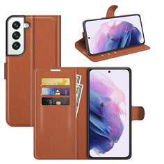 Чехол-книжка PRESTIGE с функцией подставки для Samsung Galaxy S22+ (коричневый) Black Panther