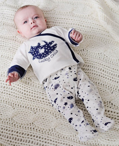 Ползунки - 3 пары Lucky Child 30-164 цв. ассорти р.56-62