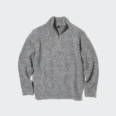 Свитер мужской UNIQLO 450549COL04 серый XS (доставка из-за рубежа)