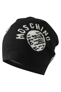 Шапка бини женская MOSCHINO 65335/M2801, черный