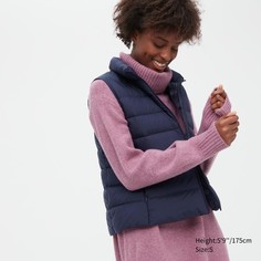 Утепленный жилет женский UNIQLO 450312COL69 синий XL