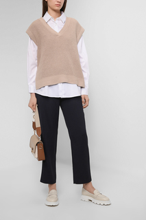 Брюки женские Comma 2114162 синие 42 EU