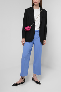 Брюки женские Comma 2110852 голубые 38 EU