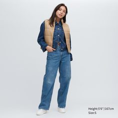 Утепленный жилет женский UNIQLO 457106COL32 бежевый S (доставка из-за рубежа)