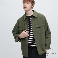 Куртка мужская UNIQLO 455093COL57 хаки XL (доставка из-за рубежа)