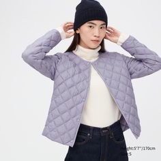 Ветровка женская UNIQLO 450314COL71 фиолетовая XL (доставка из-за рубежа)