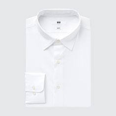 Рубашка мужская UNIQLO 456232COL00 белая M (доставка из-за рубежа)