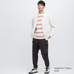 Брюки мужские UNIQLO 458725COL08 серые S (доставка из-за рубежа)