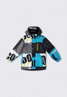 Ветровка детская Oldos AOSS23JK1T026, цвет графитовый_голубой, размер 104