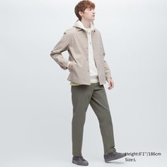 Брюки мужские UNIQLO 457624COL56 хаки XS (доставка из-за рубежа)