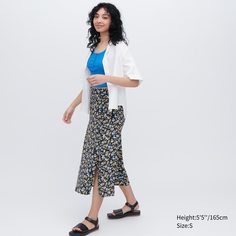 Юбка женская UNIQLO 456104COL67 синяя XL (доставка из-за рубежа)