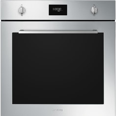 Встраиваемый электрический духовой шкаф Smeg SFP6401TVX1 серебристый