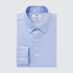 Рубашка мужская UNIQLO 456590COL60 синяя 3XL (доставка из-за рубежа)