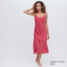 Сарафан женский UNIQLO 455681COL14 красный XS (доставка из-за рубежа)