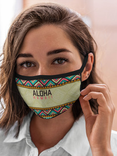 Многоразовая маска унисекс Burnettie Лето Алоха Гавайи Aloha Summer