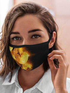 Многоразовая маска унисекс Burnettie Другие Биткоин Золото Bitcoin Gold