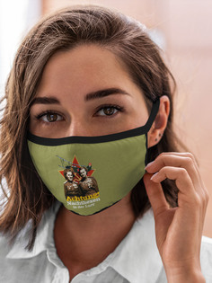 Многоразовая маска унисекс Burnettie Ввс Ахтунг В Небе Ночные Ведьмы