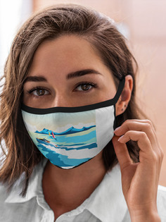 Многоразовая маска унисекс Burnettie Лето