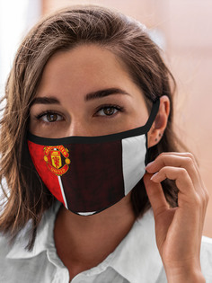 Многоразовая маска унисекс Burnettie Manchester United Манчестер Юнайтед 3D