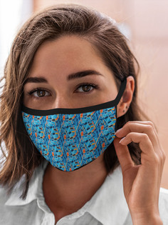 Многоразовая маска унисекс Burnettie Горнолыжная Тема И Сноубординг Зимние Виды Спорта