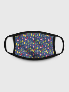 Многоразовая маска унисекс Burnettie Новогодние Ёлочные Игрушки Украшения