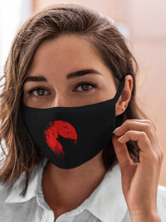 Многоразовая маска унисекс Burnettie Текстуры Wolf 3D