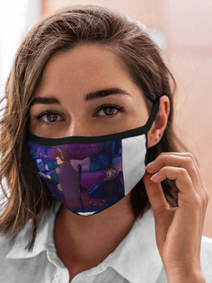Многоразовая маска унисекс Burnettie Разные Лето