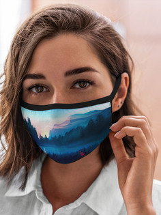 Многоразовая маска унисекс Burnettie Лето Рассвет