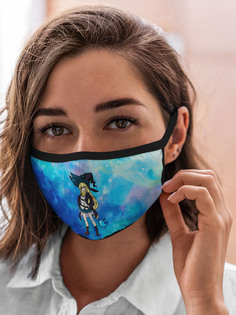 Многоразовая маска унисекс Burnettie Убивая Слизней 300 Лет
