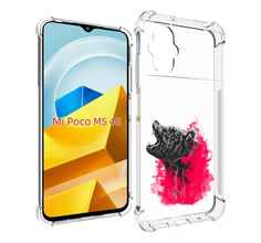 Чехол MyPads Tocco для Xiaomi M5 медведь в дымке