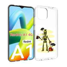 Чехол Mypads Прикольный Робот Для Xiaomi Redmi A1