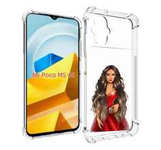 Чехол MyPads Tocco для Xiaomi M5 девушка-в-вечернем-платье женский