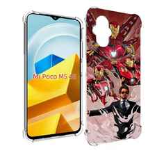 Чехол MyPads Tocco для Xiaomi M5 Тони-Старк-и-костюмы