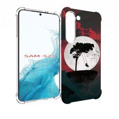 Чехол MyPads качели-над-пропастью для Samsung Galaxy S23