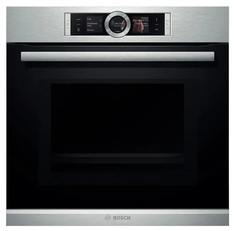 Встраиваемый электрический духовой шкаф Bosch CMG656RS1I серебристый