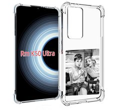 Чехол MyPads тату мастер для Xiaomi 12T / Redmi K50 Ultra