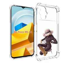 Чехол MyPads Tocco для Xiaomi M5 загадочная-девушка-в-костюме женский