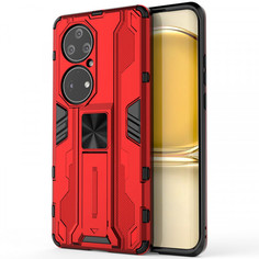 Противоударный чехол-подставка Epik Galvatron для Huawei P50 Pro с защитой камеры