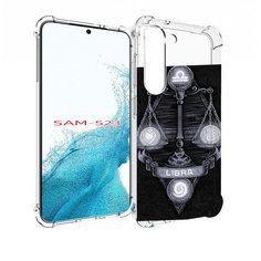 Чехол MyPads знак зодиака весы 2 для Samsung Galaxy S23