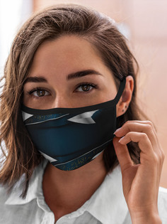Многоразовая маска унисекс Burnettie Модные 3D Luxury Sport Style Золото