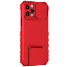 Противоударный чехол-подставка Epik CamShield Holder для iPhone 13 Pro с защитой камеры