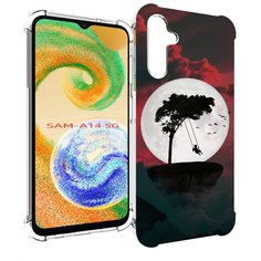 Чехол MyPads качели-над-пропастью для Samsung Galaxy A14 5G