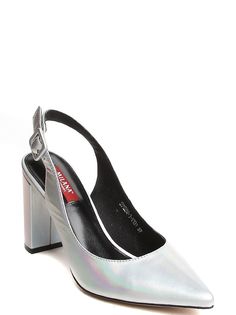 Туфли женские Milana 2012041 серебристые 40 RU