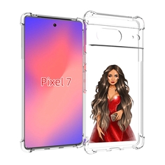 Чехол Mypads Девушка-В-Вечернем-Платье Женский Для Google Pixel 7
