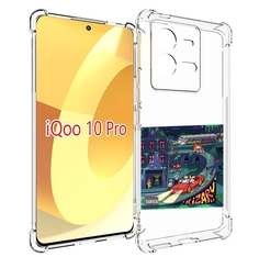Чехол MyPads Яд (альбом Kizaru) для Vivo iQOO 10 Pro