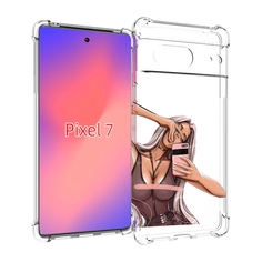 Чехол Mypads Девушка-В-Прозрачной-Одежде Для Google Pixel 7