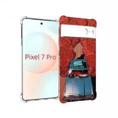 Чехол Mypads Машина Мчится С Дымком Для Google Pixel 7 Pro