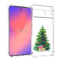 Чехол Mypads Елка Новогодняя С Подарками Акварель Для Google Pixel 7