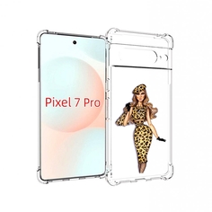 Чехол Mypads Леопардовое Платье Женский Для Google Pixel 7 Pro